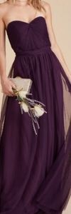 Birdy Grey long, convertible bridesmaid dress